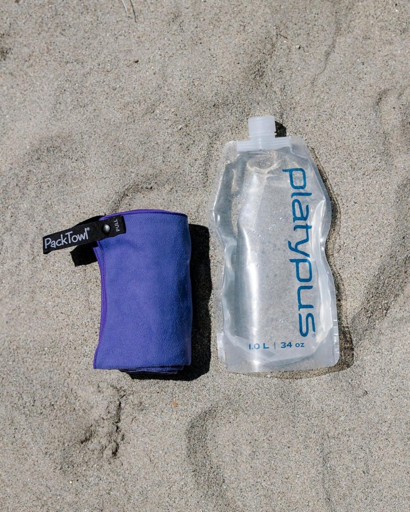 Platypus SoftBottle Collapsible Backpacking Water Bottle with Closure Cap - Image 5