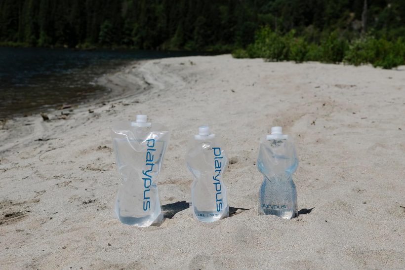 Platypus SoftBottle Collapsible Backpacking Water Bottle with Closure Cap - Image 7
